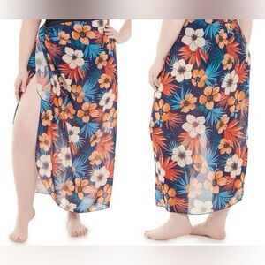 Beach Scene brand Side-tie Sarong Cover-up